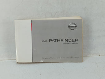 compare product 2008 Nissan Pathfinder Owners Manual Book Guide OEM Used Auto Parts