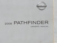 2008 Nissan Pathfinder Owners Manual Book Guide OEM Used Auto Parts - Oemusedautoparts1.com