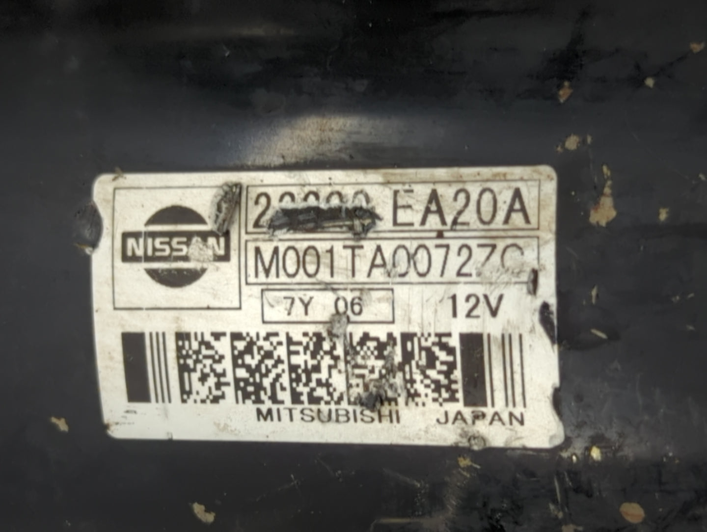 2005-2012 Nissan Pathfinder Car Starter Motor Solenoid OEM P/N:M001TA0072ZC Fits OEM Used Auto Parts - Oemusedautoparts1.com