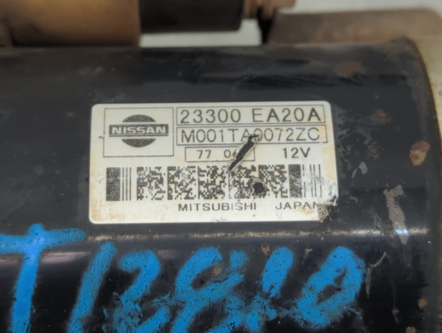 2005-2012 Nissan Pathfinder Car Starter Motor Solenoid OEM P/N:M0001TA0072ZC 23300 EA20A Fits OEM Used Auto Parts - Oemuseda