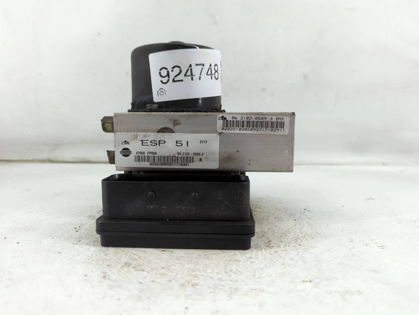 2005-2008 Nissan Pathfinder ABS Pump Control Module Replacement Fits Fits 2005 2006 2007 2008 OEM Used Auto Parts - Oemuseda