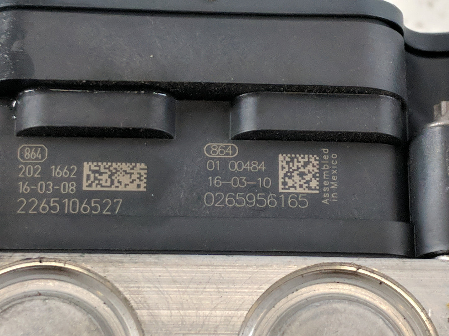 2008 Nissan Qashqai ABS Pump Control Module Replacement P/N:0265956165 2265106527 Fits OEM Used Auto Parts - Oemusedautopart