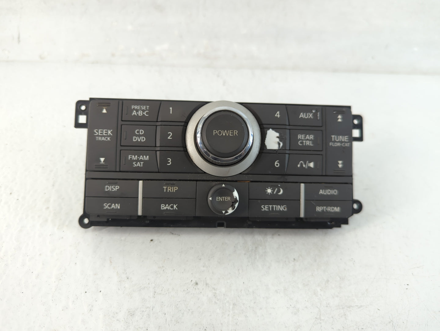 2008 Nissan Quest Climate Control Module Temperature AC/Heater Replacement Fits OEM Used Auto Parts - Oemusedautoparts1.com