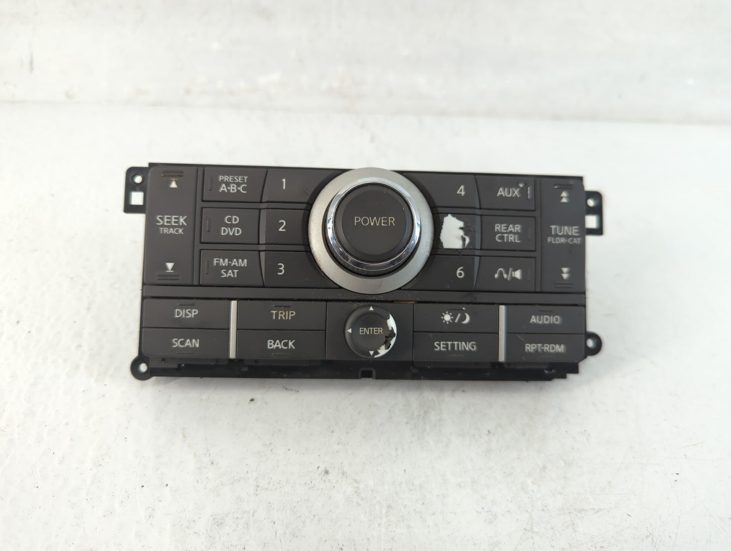 2008 Nissan Quest Climate Control Module Temperature AC/Heater Replacement Fits OEM Used Auto Parts - Oemusedautoparts1.com
