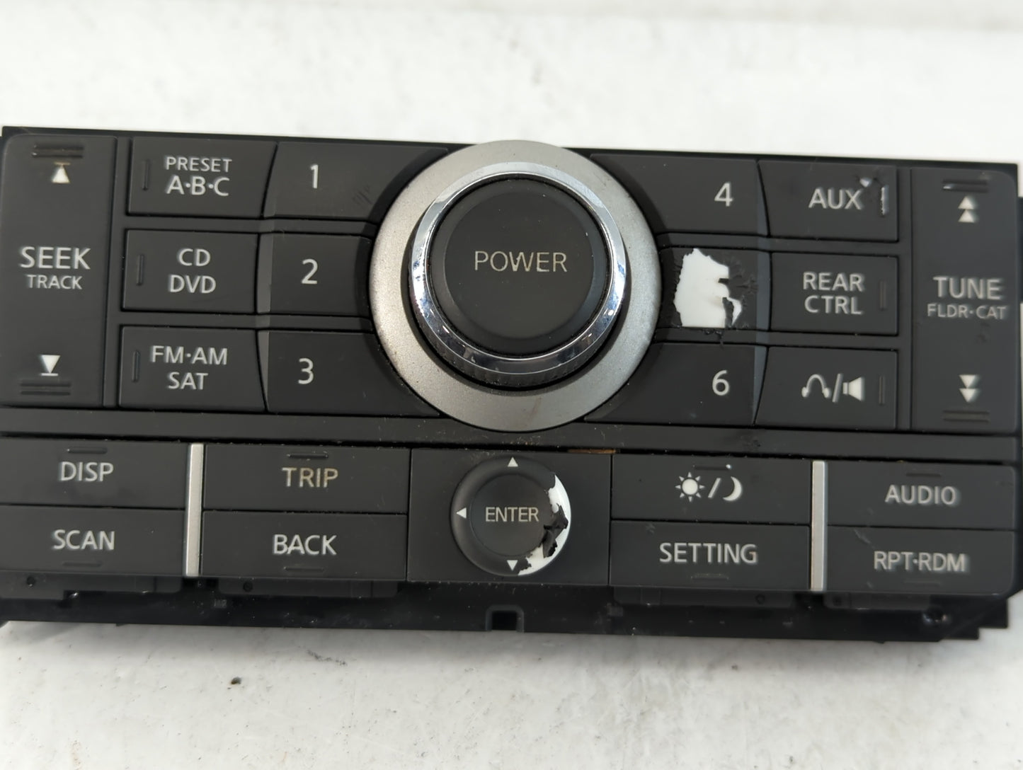 2008 Nissan Quest Climate Control Module Temperature AC/Heater Replacement Fits OEM Used Auto Parts - Oemusedautoparts1.com