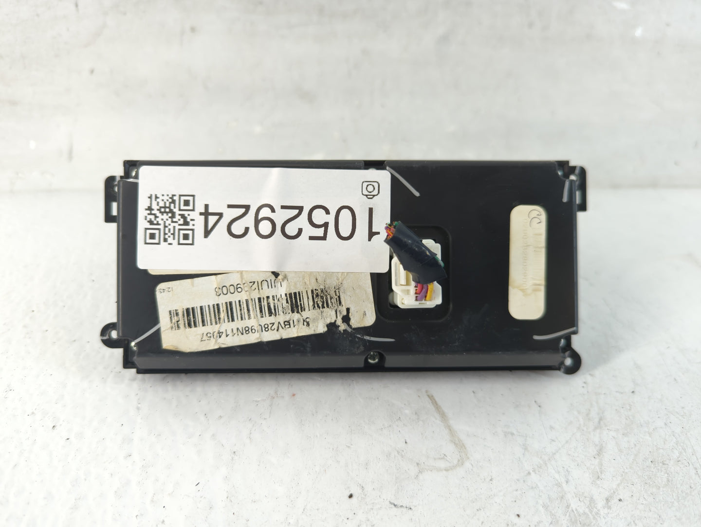 2008 Nissan Quest Climate Control Module Temperature AC/Heater Replacement Fits OEM Used Auto Parts - Oemusedautoparts1.com