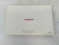 2008 Nissan Quest Owners Manual Book Guide P/N:OM8E-0V42U0 OEM Used Auto Parts - Oemusedautoparts1.com