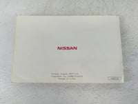 2008 Nissan Quest Owners Manual Book Guide P/N:OM8E-0V42U0 OEM Used Auto Parts - Oemusedautoparts1.com