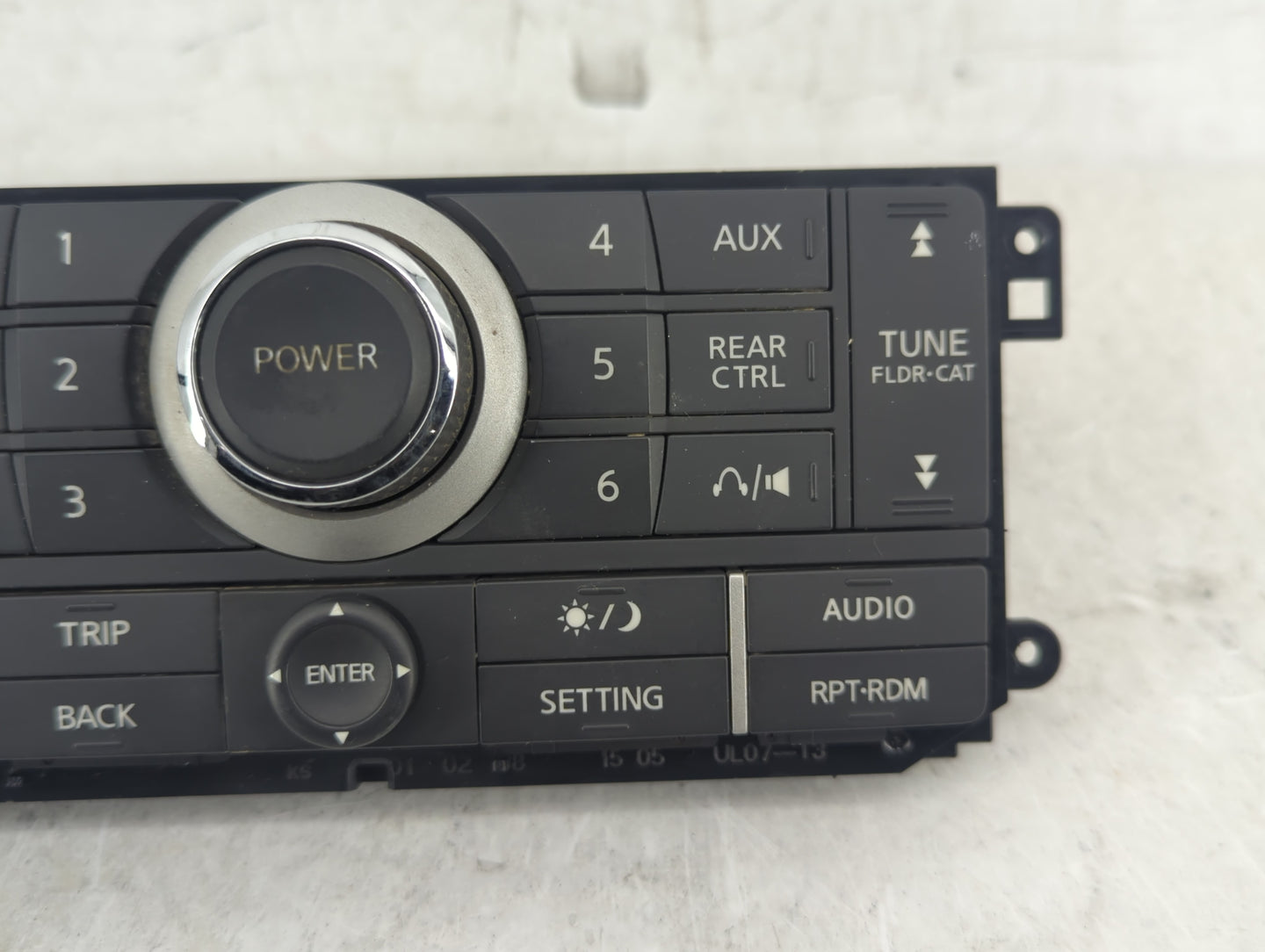 2007-2009 Nissan Quest Radio Control Panel - Oemusedautoparts1.com