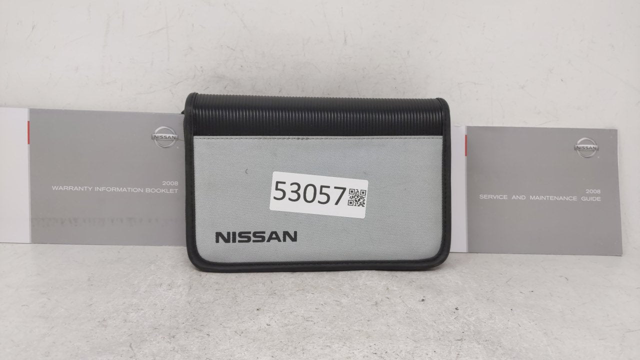 2008 Nissan Quest Owners Manual Book Guide OEM Used Auto Parts - Oemusedautoparts1.com