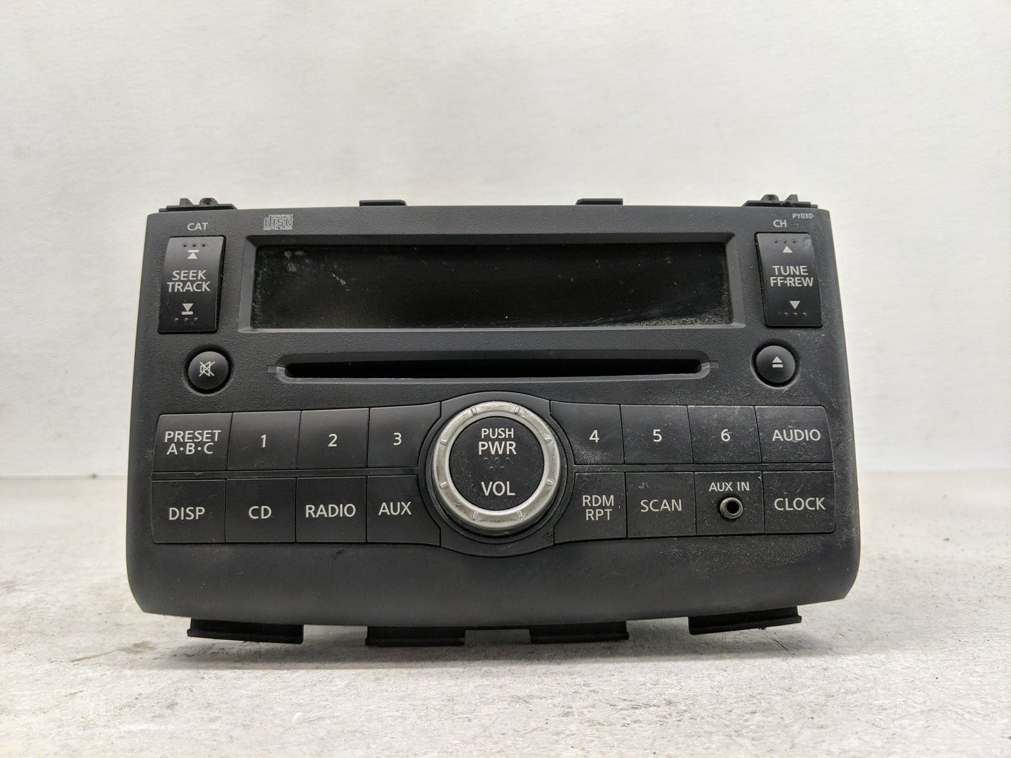 2008 Nissan Rogue Radio AM FM Cd Player Receiver Replacement P/N:28185 JM000 Fits OEM Used Auto Parts - Oemusedautoparts1.co