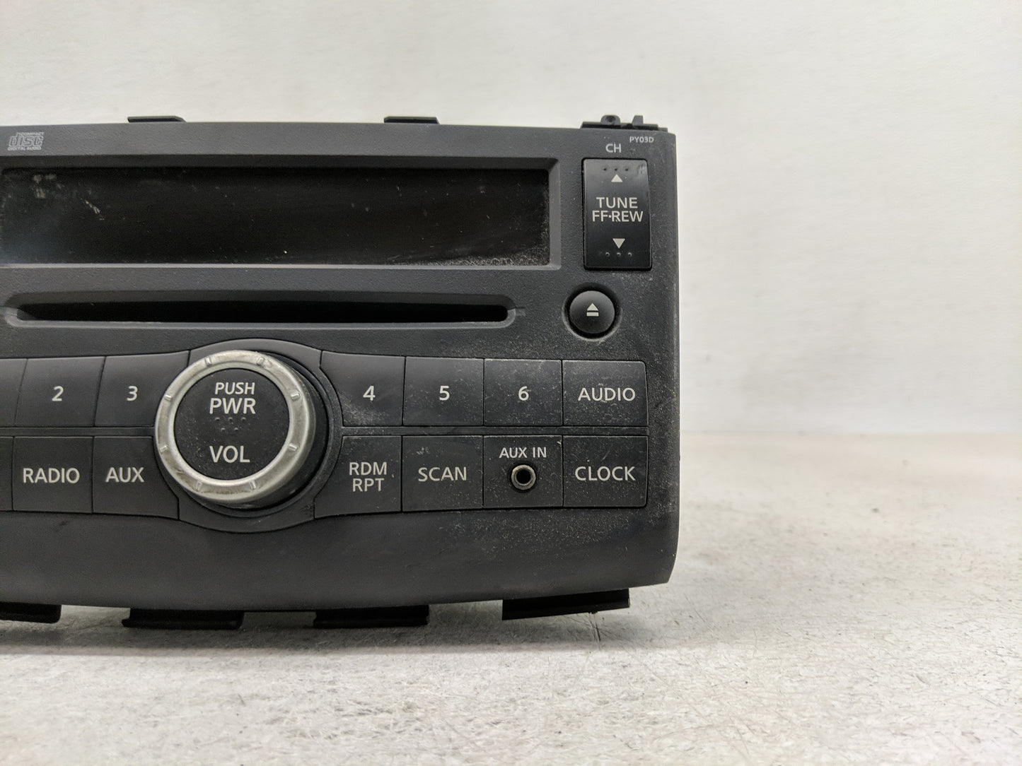 2008 Nissan Rogue Radio AM FM Cd Player Receiver Replacement P/N:28185 JM000 Fits OEM Used Auto Parts - Oemusedautoparts1.co