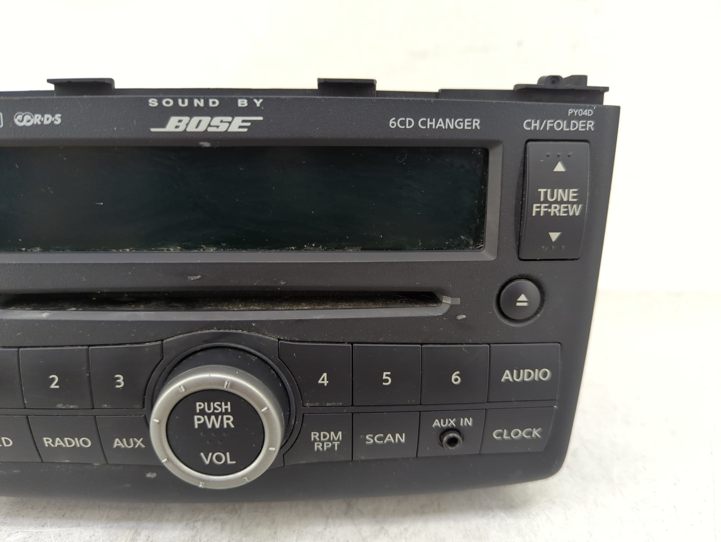 2008-2009 Nissan Rogue Radio AM FM Cd Player Receiver Replacement P/N:28185-JM200 Fits Fits 2008 2009 OEM Used Auto Parts - 