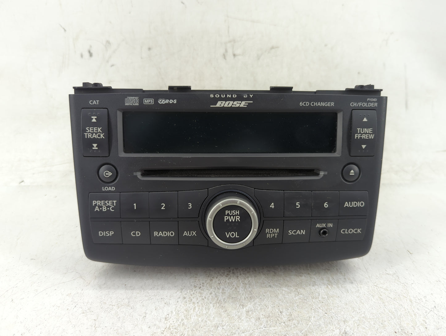 2008-2009 Nissan Rogue Radio AM FM Cd Player Receiver Replacement P/N:28185 JM200 Fits Fits 2008 2009 OEM Used Auto Parts - 