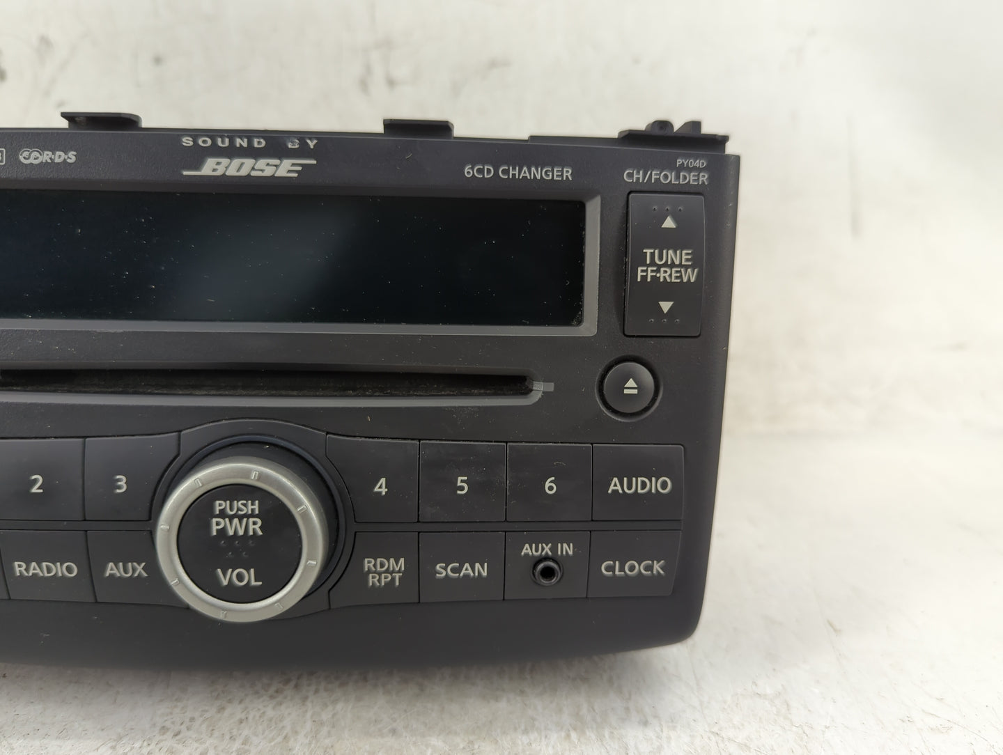 2008-2009 Nissan Rogue Radio AM FM Cd Player Receiver Replacement P/N:28185 JM200 Fits Fits 2008 2009 OEM Used Auto Parts - 