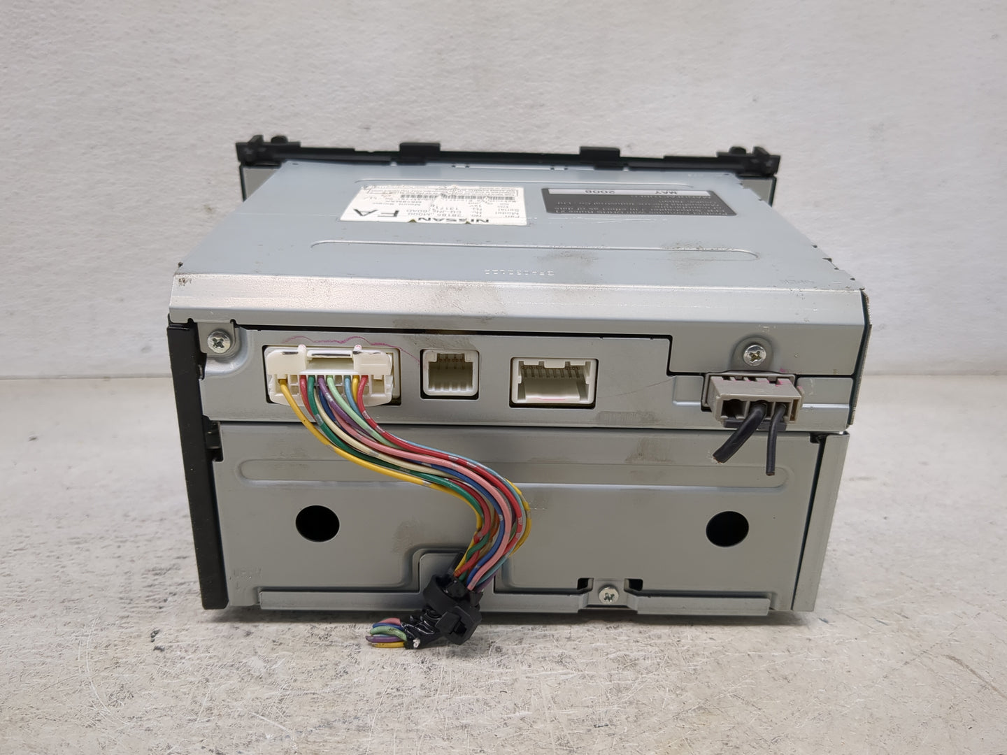 2008 Nissan Rogue Radio AM FM Cd Player Receiver Replacement P/N:28185JM000 CQ-JN5760AD Fits OEM Used Auto Parts - Oemusedau