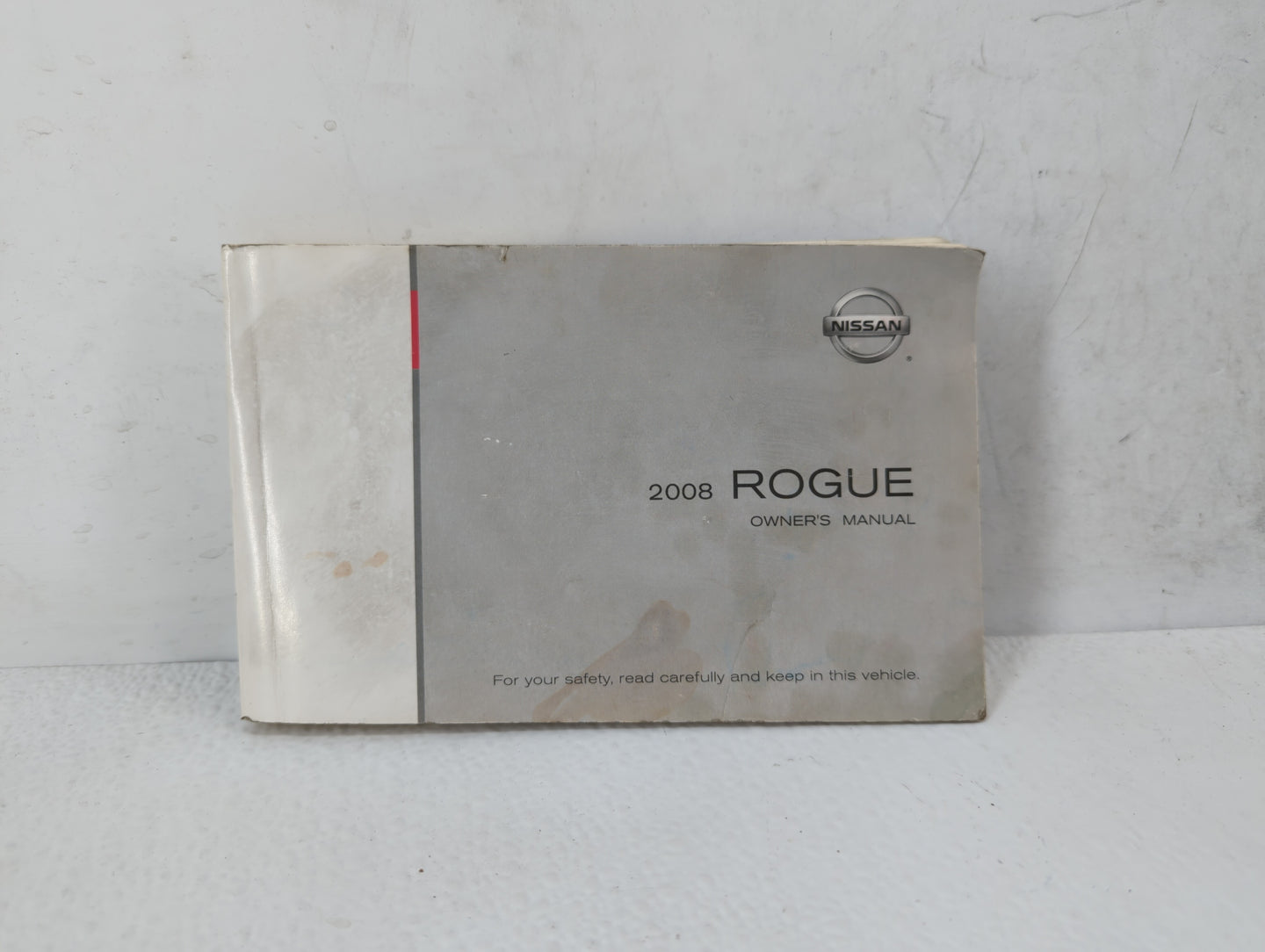 2008 Nissan Rogue Owners Manual Book Guide OEM Used Auto Parts - Oemusedautoparts1.com