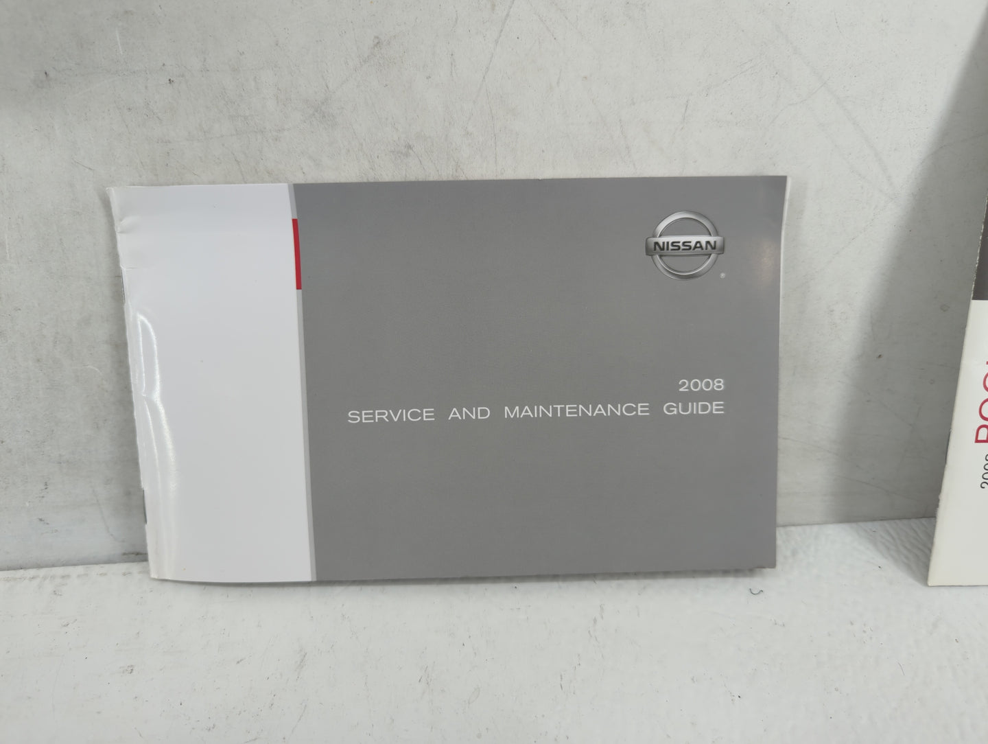 2008 Nissan Rogue Owners Manual Book Guide OEM Used Auto Parts - Oemusedautoparts1.com