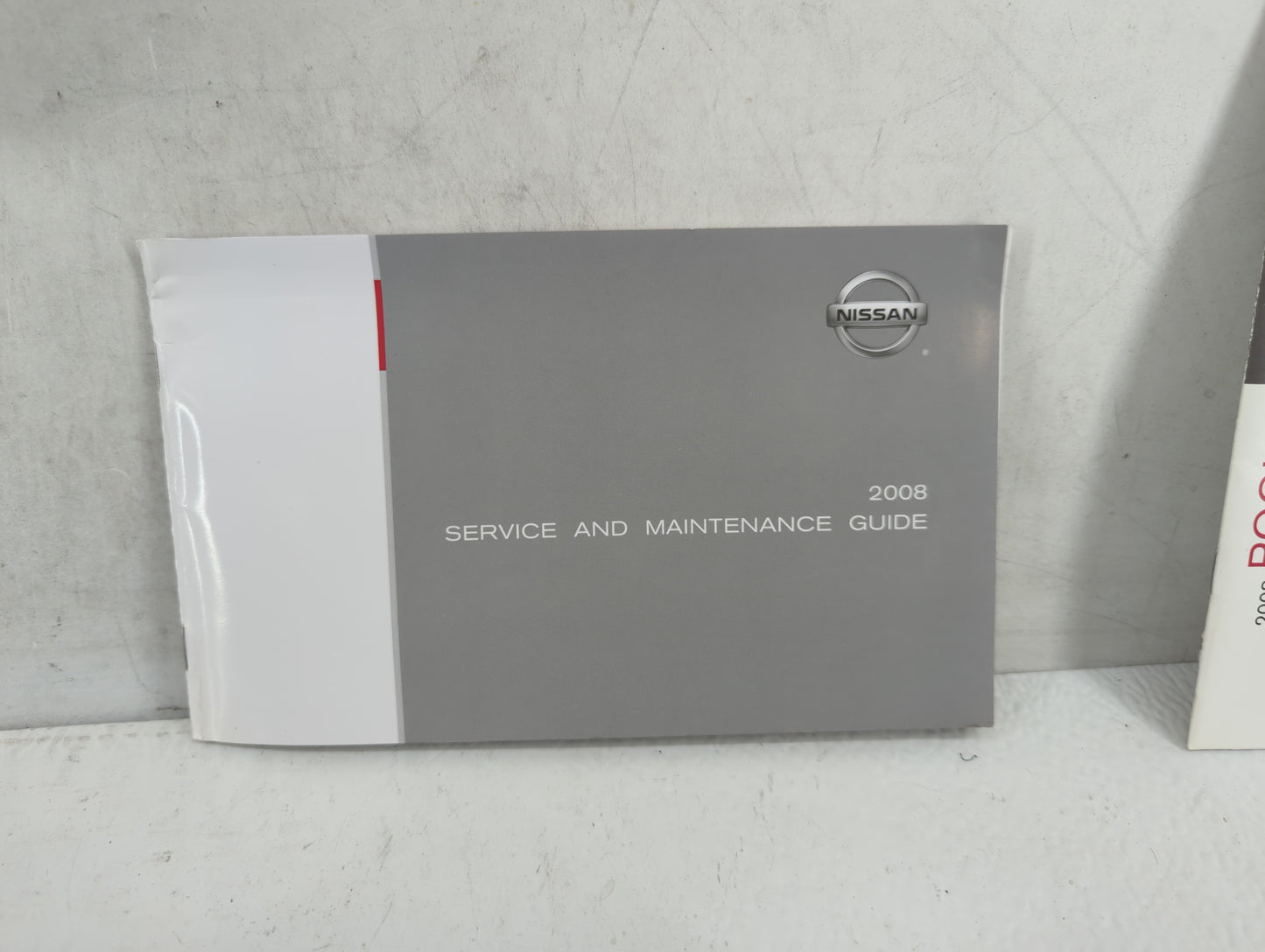 2008 Nissan Rogue Owners Manual Book Guide OEM Used Auto Parts - Oemusedautoparts1.com