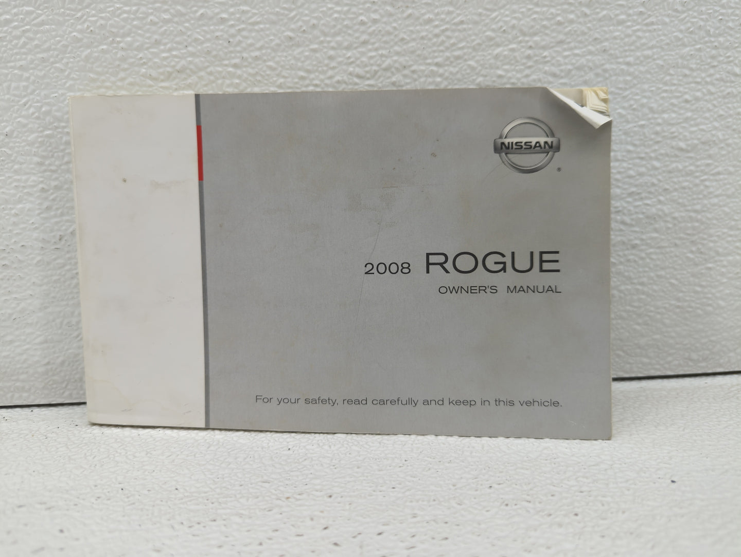 2008 Nissan Rogue Owners Manual Book Guide OEM Used Auto Parts - Oemusedautoparts1.com