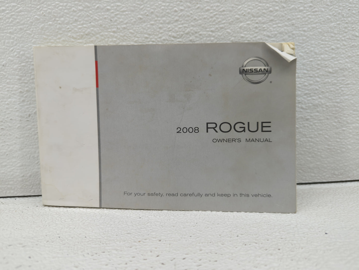 2008 Nissan Rogue Owners Manual Book Guide OEM Used Auto Parts - Oemusedautoparts1.com