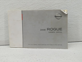 compare product 2008 Nissan Rogue Owners Manual Book Guide OEM Used Auto Parts