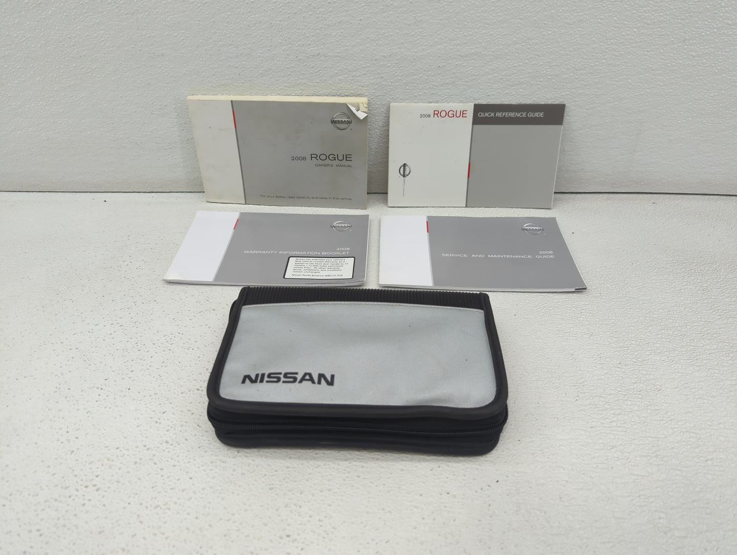 2008 Nissan Rogue Owners Manual Book Guide OEM Used Auto Parts - Oemusedautoparts1.com