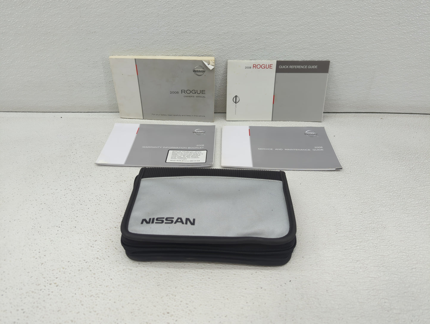 2008 Nissan Rogue Owners Manual Book Guide OEM Used Auto Parts - Oemusedautoparts1.com