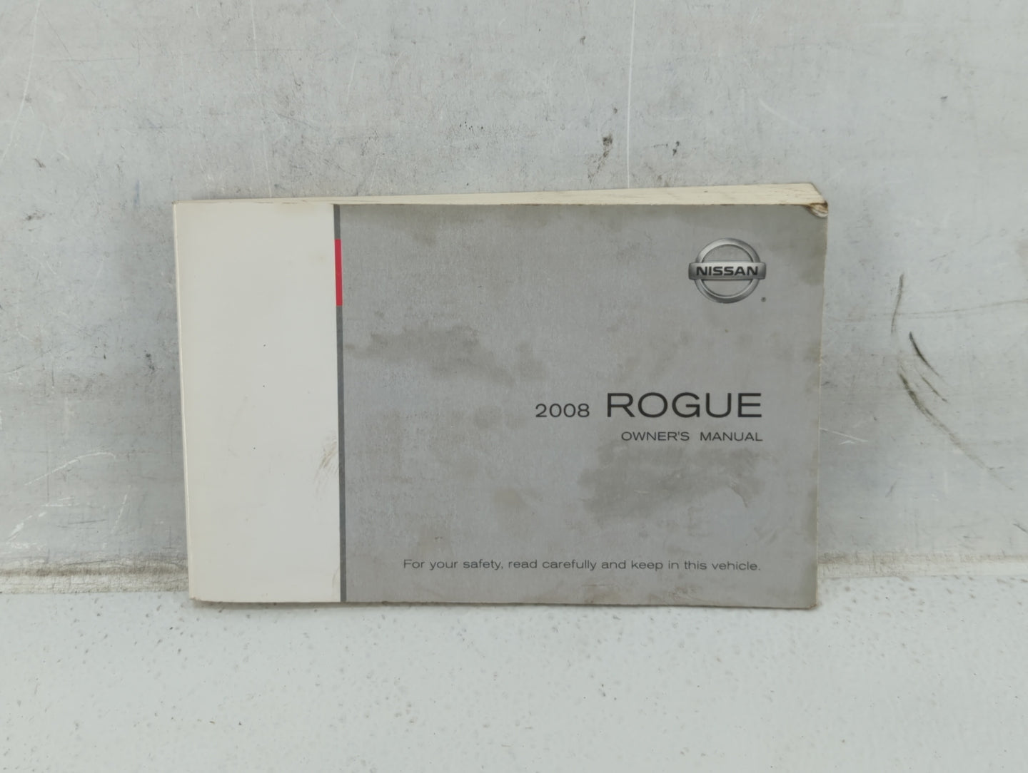 2008 Nissan Rogue Owners Manual Book Guide P/N:OM8E-0S35U0 OEM Used Auto Parts - Oemusedautoparts1.com
