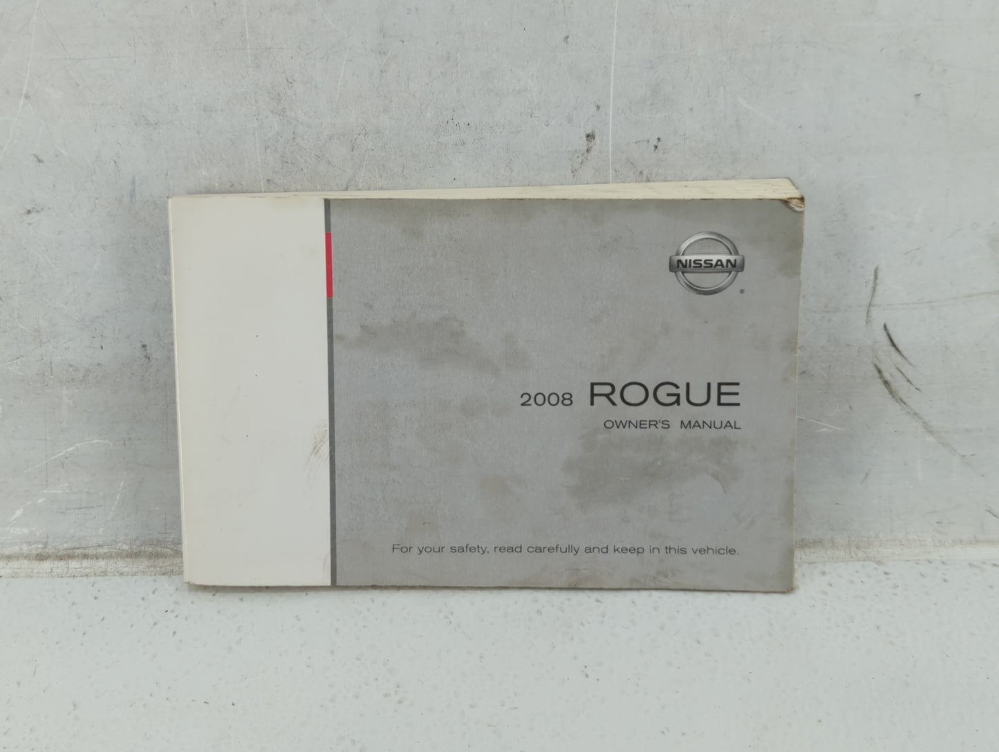 2008 Nissan Rogue Owners Manual Book Guide P/N:OM8E-0S35U0 OEM Used Auto Parts - Oemusedautoparts1.com