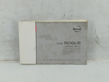 2008 Nissan Rogue Owners Manual Book Guide P/N:OM8E-0S35U0 OEM Used Auto Parts - Oemusedautoparts1.com