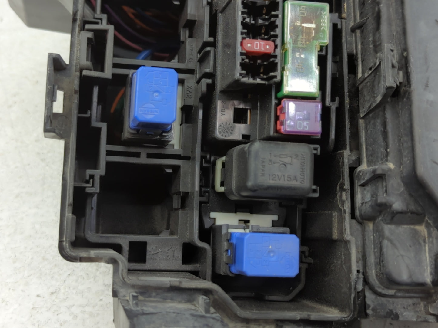 2008-2010 Nissan Rogue Fusebox Fuse Box Panel Relay Module P/N:PP-TD10 9291 XA2 Fits Fits 2008 2009 2010 OEM Used Auto Parts
