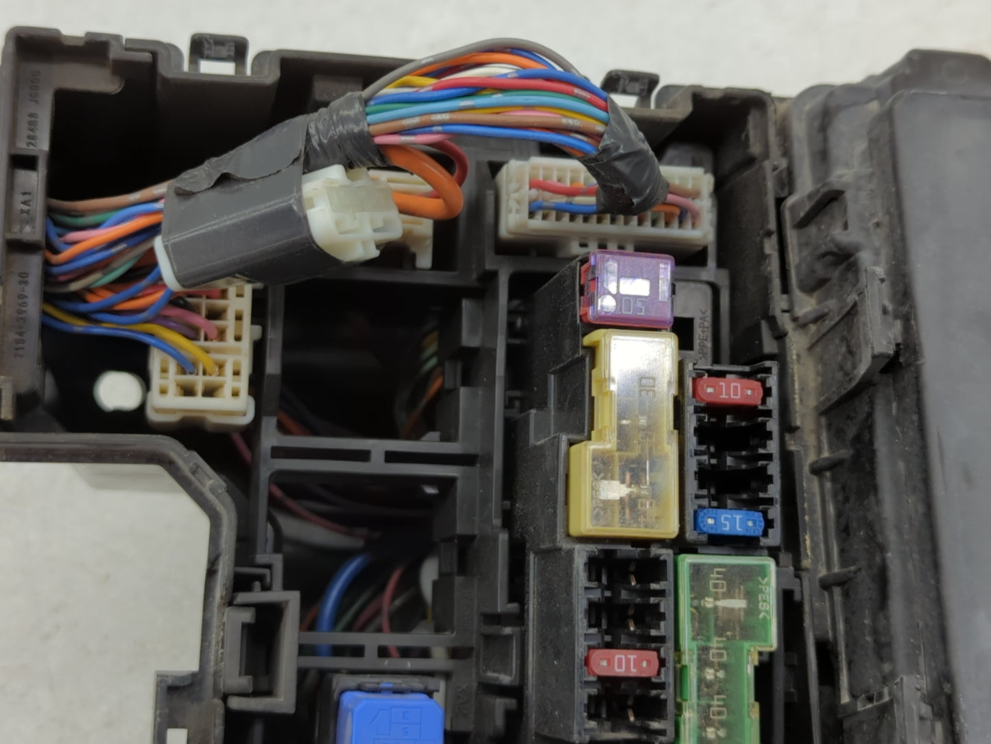 2008-2010 Nissan Rogue Fusebox Fuse Box Panel Relay Module P/N:PP-TD10 9291 XA2 Fits Fits 2008 2009 2010 OEM Used Auto Parts