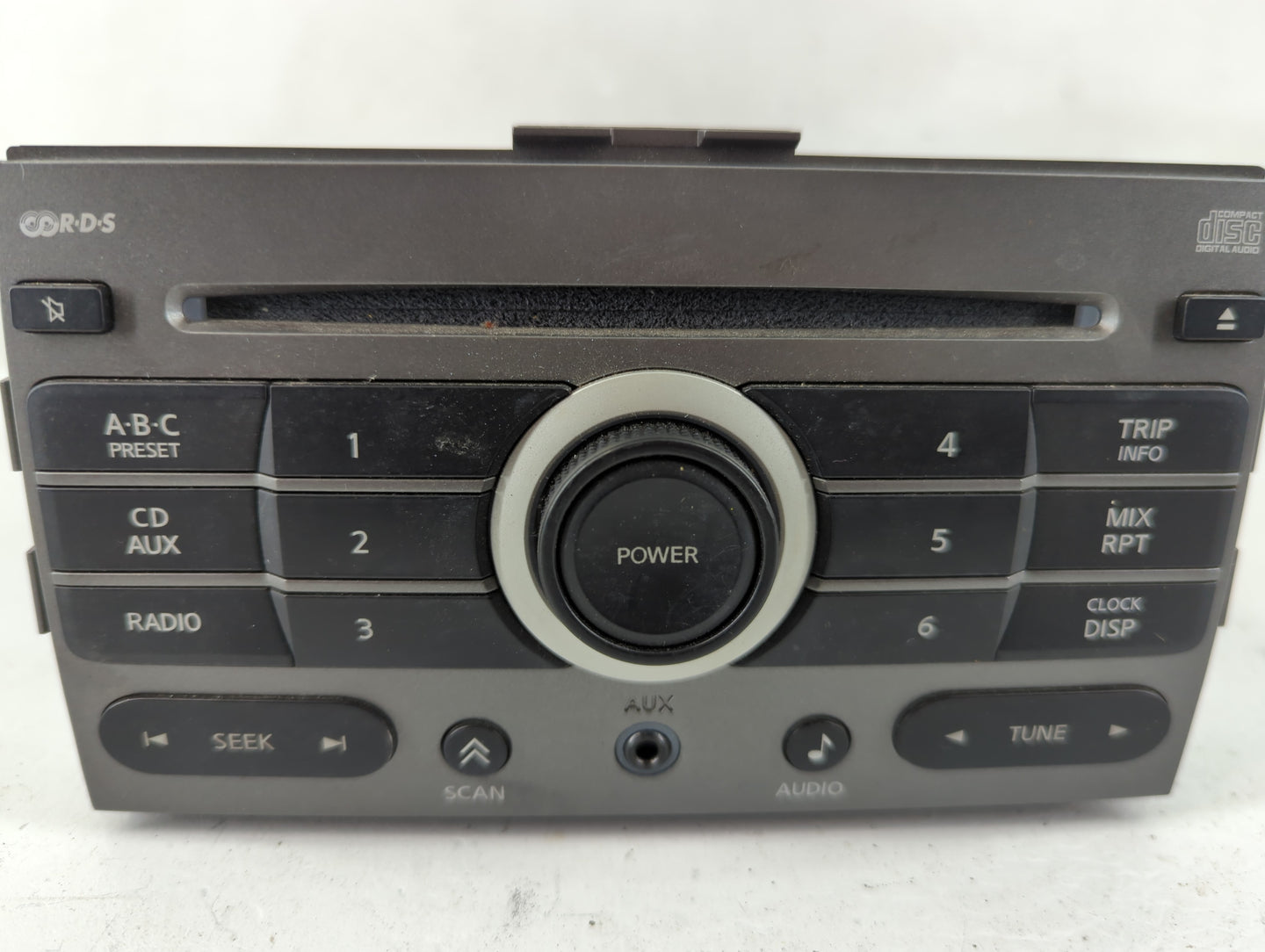 2007-2008 Nissan Sentra Radio AM FM Cd Player Receiver Replacement P/N:28185 ZE80B Fits Fits 2007 2008 OEM Used Auto Parts -