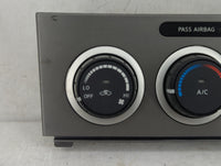 2007-2009 Nissan Sentra Climate Control Module Temperature AC/Heater Replacement Fits Fits 2007 2008 2009 OEM Used Auto Part