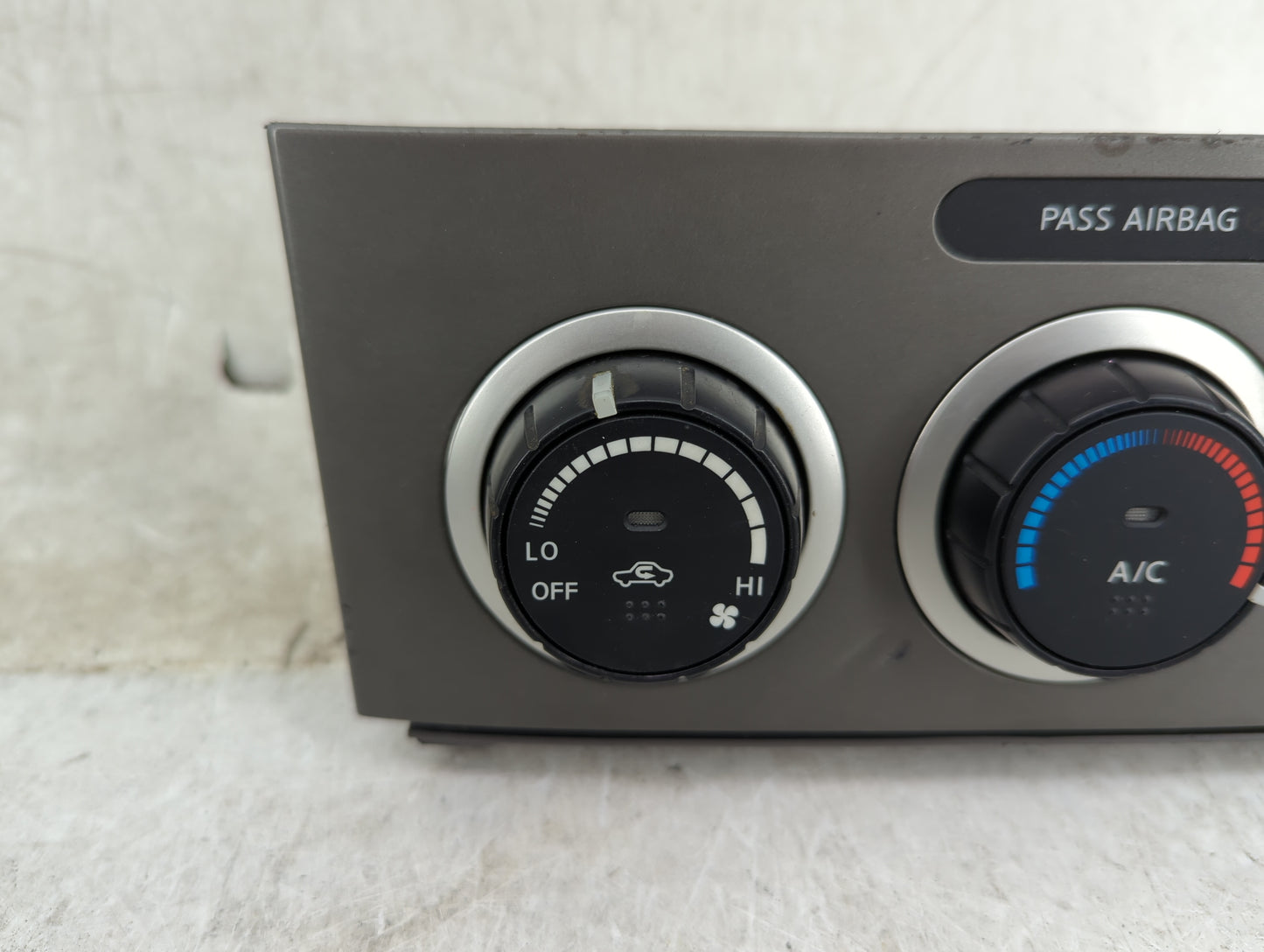 2007-2009 Nissan Sentra Climate Control Module Temperature AC/Heater Replacement P/N:27575 ET000 Fits Fits 2007 2008 2009 OE