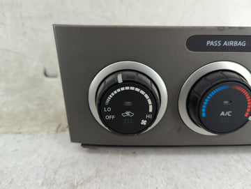 2007-2009 Nissan Sentra Climate Control Module Temperature AC/Heater Replacement P/N:27575 ET000 Fits Fits 2007 2008 2009 OEM Used Auto Parts