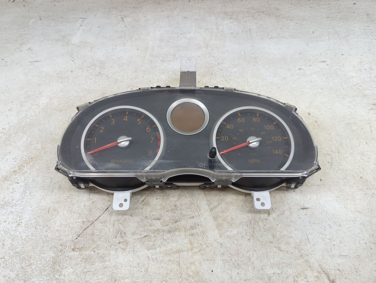 2008 Nissan Sentra Instrument Cluster Speedometer Gauges P/N:24810ZE80A Miles: Fits OEM Used Auto Parts - Oemusedautoparts1.