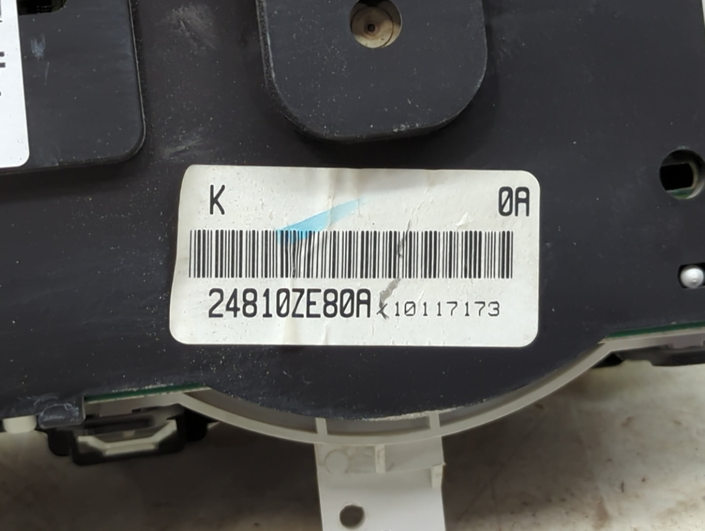 2008 Nissan Sentra Instrument Cluster Speedometer Gauges P/N:24810ZE80A Miles: Fits OEM Used Auto Parts - Oemusedautoparts1.