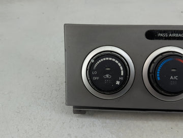 2007-2009 Nissan Sentra Climate Control Module Temperature AC/Heater Replacement Fits Fits 2007 2008 2009 OEM Used Auto Parts