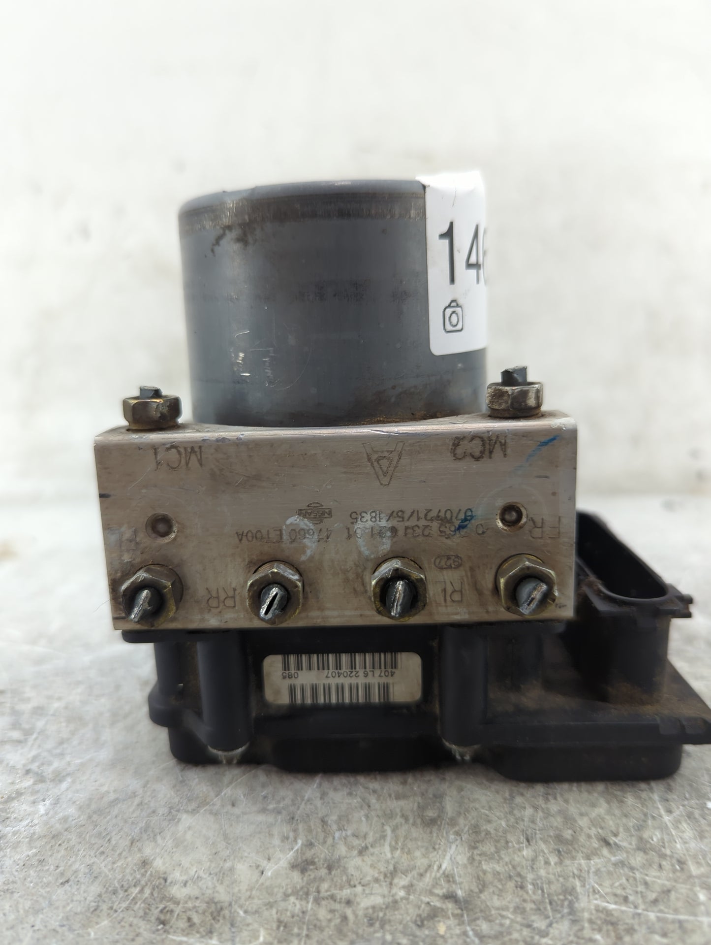 2007-2010 Nissan Sentra ABS Pump Control Module Replacement P/N:0265800467 0265234691, 47660ET00A Fits Fits 2007 2008 2009 2