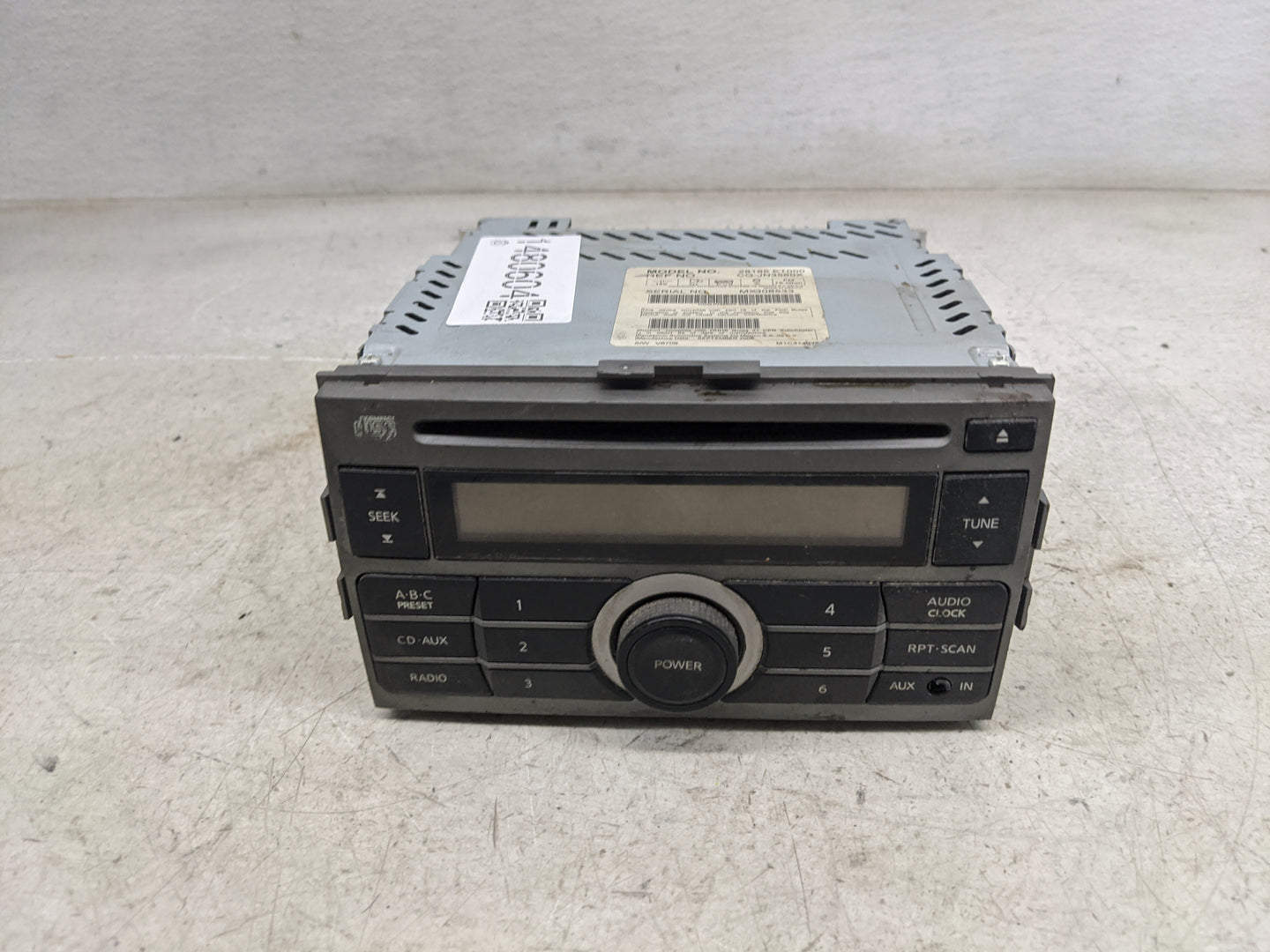 2007-2009 Nissan Sentra Radio AM FM Cd Player Receiver Replacement P/N:28185ET000 CQ-JN3560X Fits Fits 2007 2008 2009 OEM Us