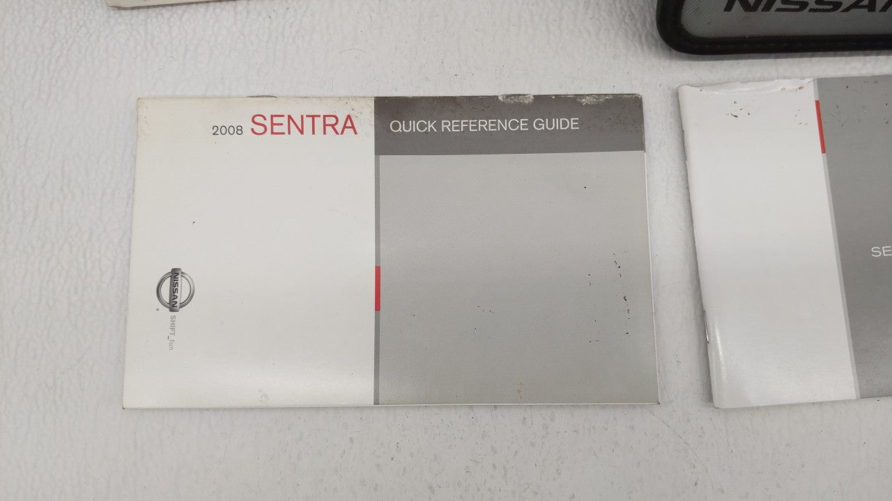 2008 Nissan Sentra Owners Manual Book Guide OEM Used Auto Parts - Oemusedautoparts1.com