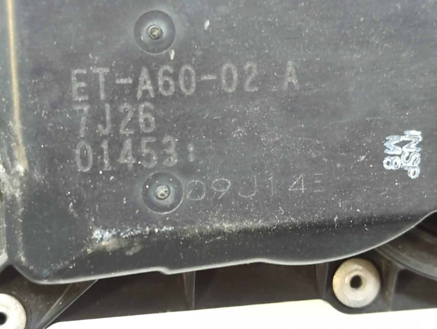 2007-2012 Nissan Sentra Throttle Body P/N:ET-A60-02 E ET-A60-02 J Fits OEM Used Auto Parts - Oemusedautoparts1.com