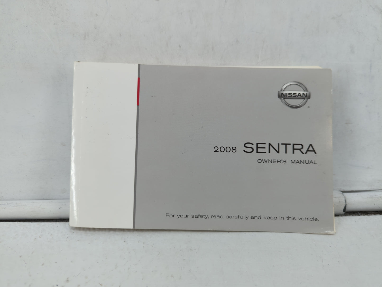 2008 Nissan Sentra Owners Manual Book Guide OEM Used Auto Parts - Oemusedautoparts1.com