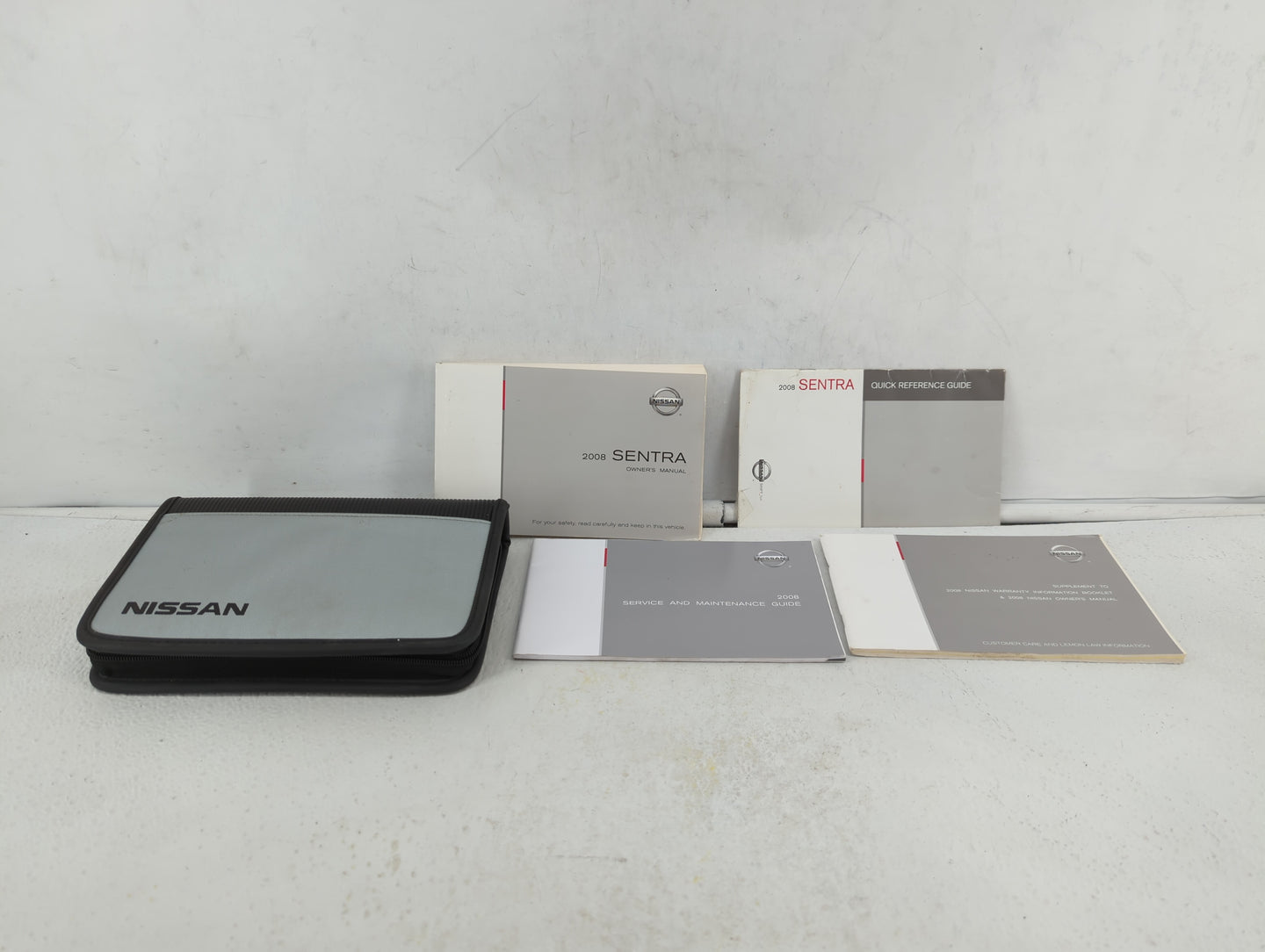 2008 Nissan Sentra Owners Manual Book Guide OEM Used Auto Parts - Oemusedautoparts1.com
