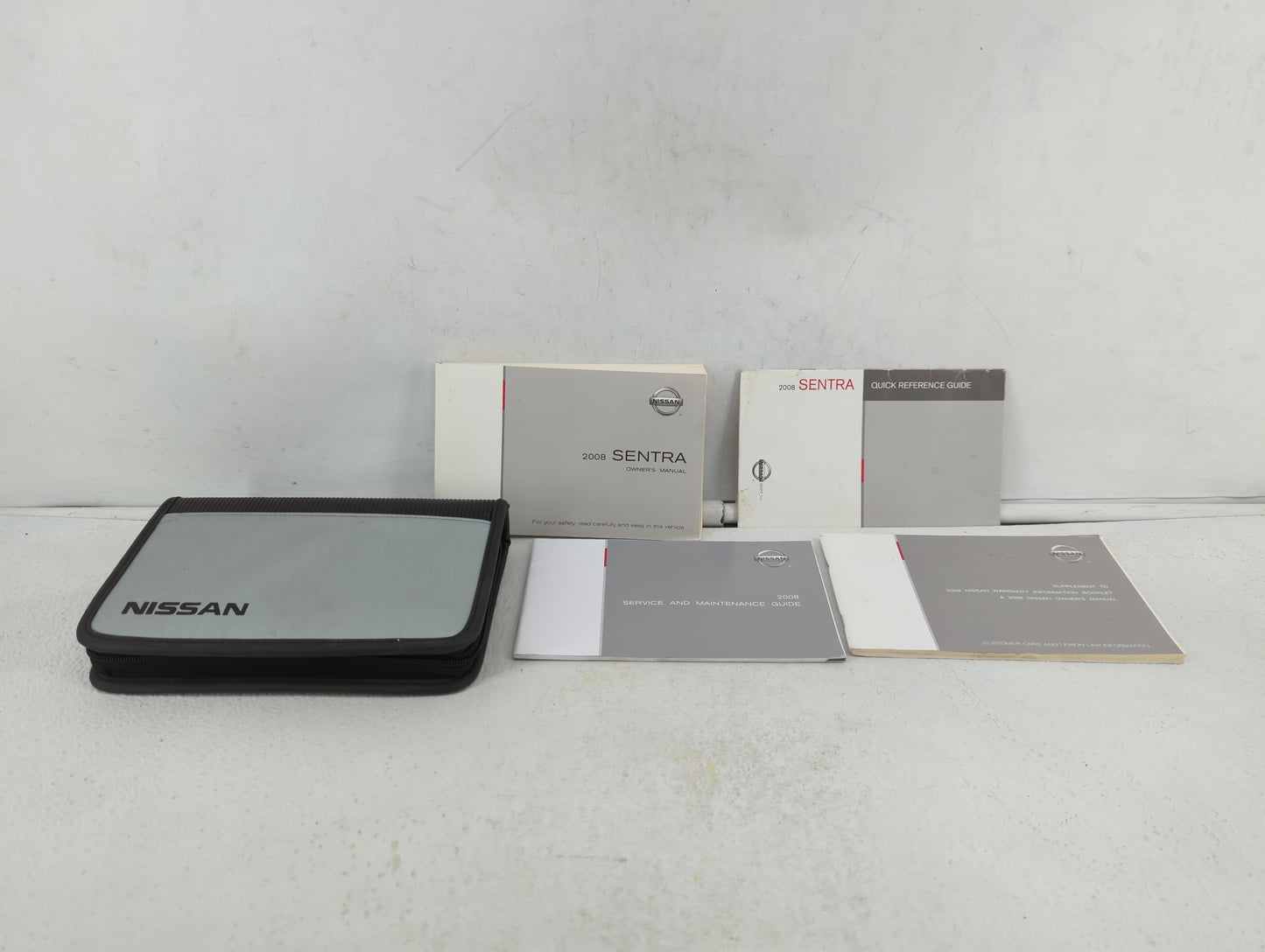 2008 Nissan Sentra Owners Manual Book Guide OEM Used Auto Parts - Oemusedautoparts1.com