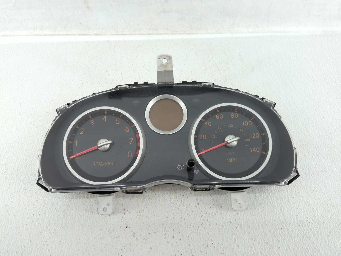 2008 Nissan Sentra Instrument Cluster Speedometer Gauges P/N:24810ZE82C Miles: Fits OEM Used Auto Parts - Oemusedautoparts1.