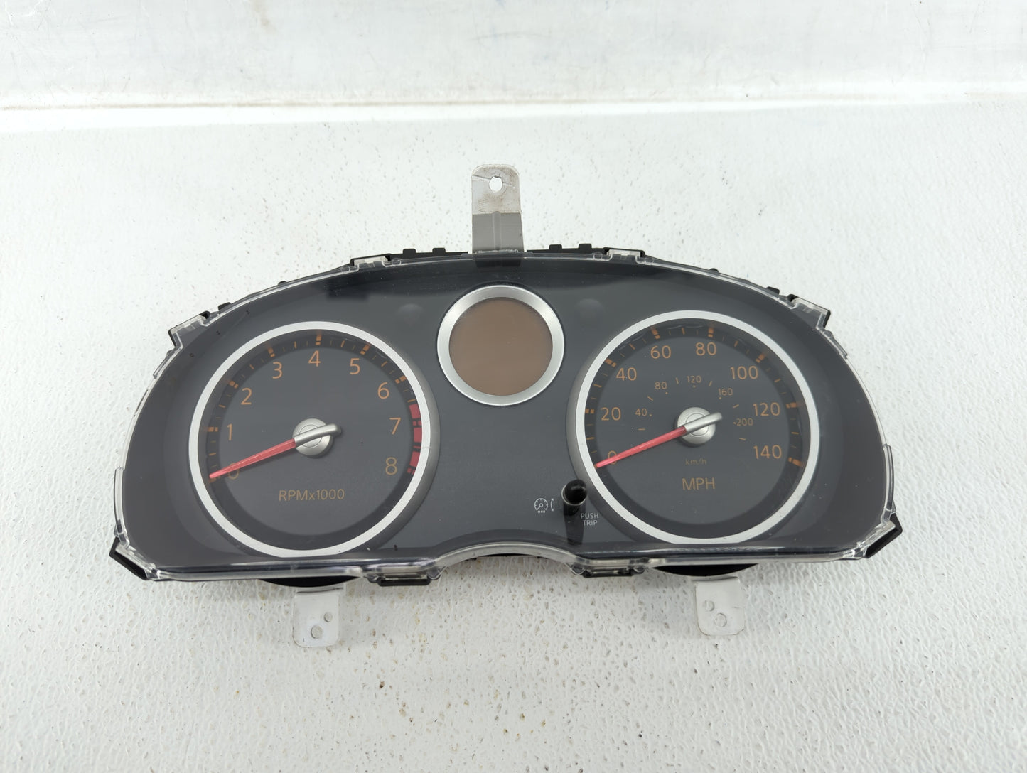 2008 Nissan Sentra Instrument Cluster Speedometer Gauges P/N:24810ZE82C Miles: Fits OEM Used Auto Parts - Oemusedautoparts1.