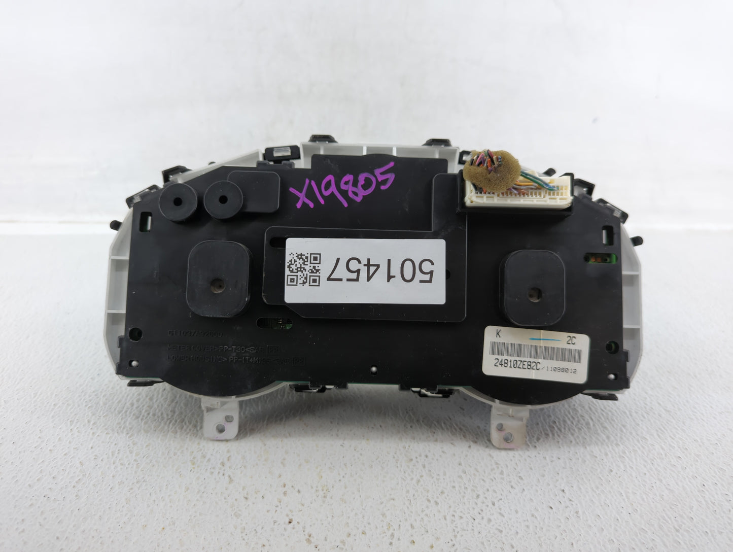 2008 Nissan Sentra Instrument Cluster Speedometer Gauges P/N:24810ZE82C Miles: Fits OEM Used Auto Parts - Oemusedautoparts1.